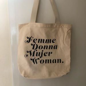 Banana Republic Woman Canvas tote